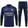 Real Madrid Sweat d'Entraînement Quarter-Zip 2023-24 Marine Pour Enfant